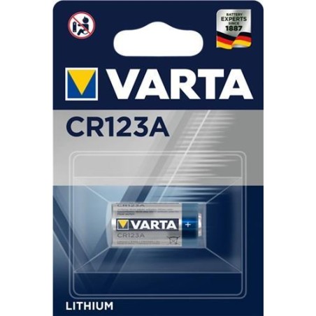Varta Photo CR123A Standardbatterier 1430mAh